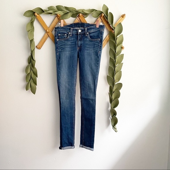 Rag & Bone Skinny Jeans in Preston Wash - Picture 2 of 9